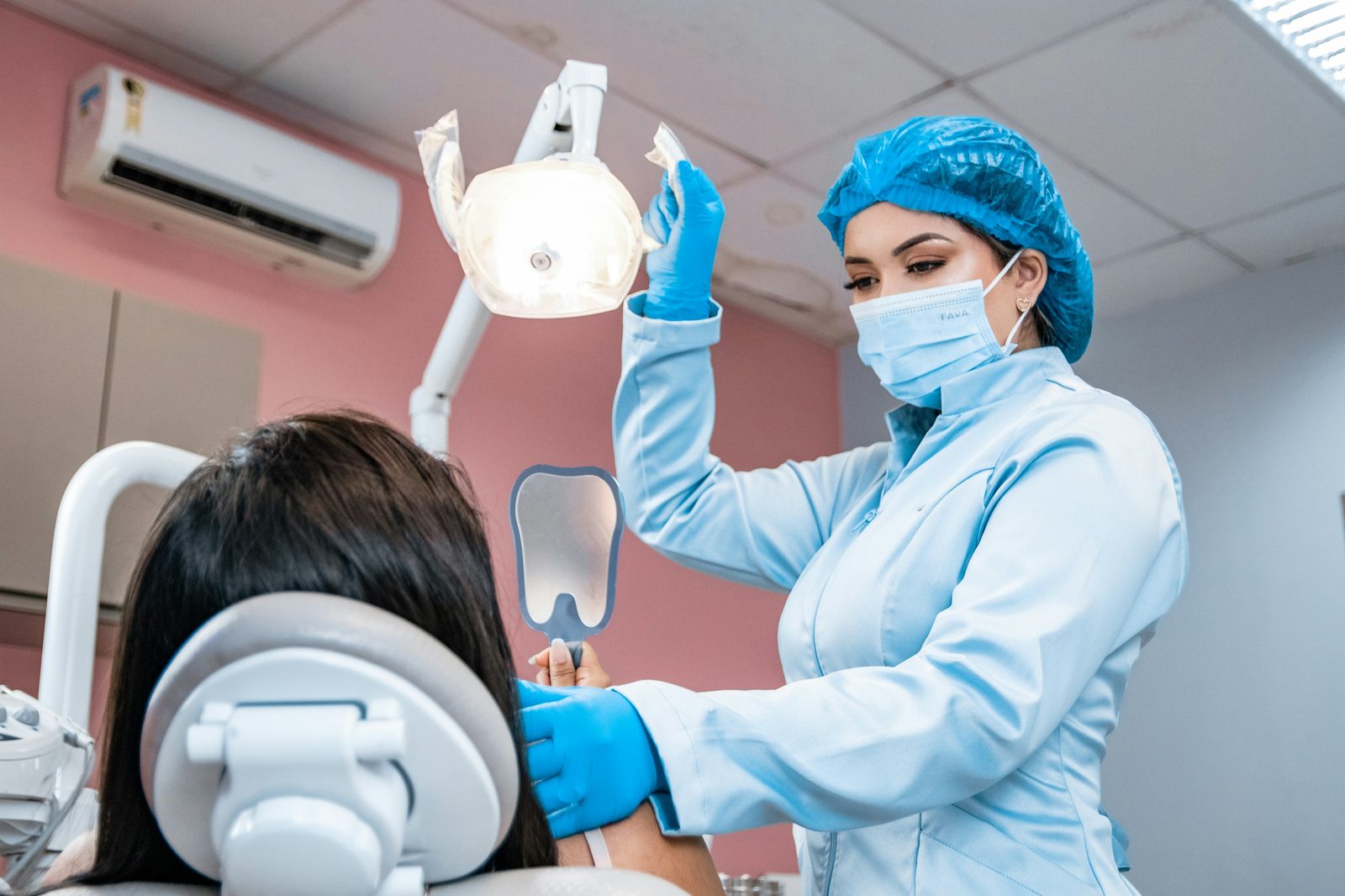 A dental team carrying out gentle, carefully anaesthetised treatment